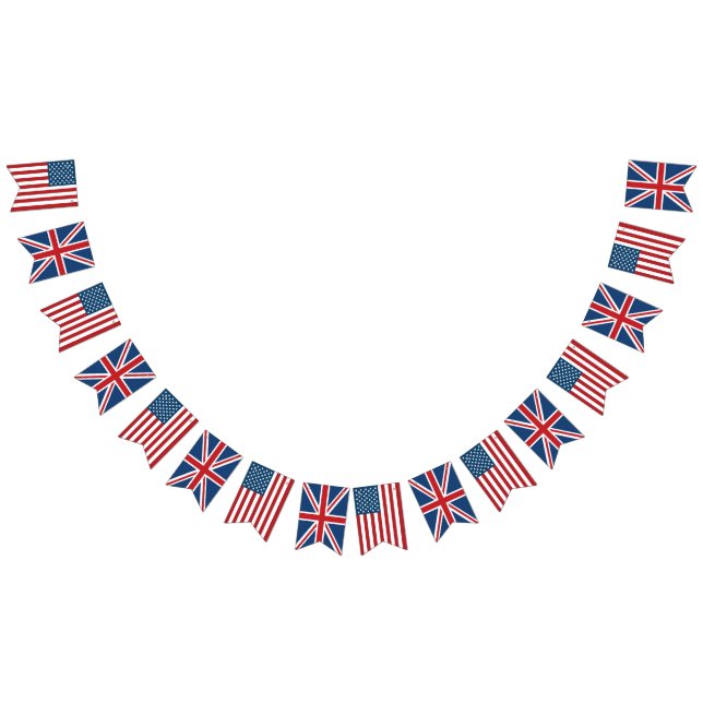 EUA e bandeiras de Union Jack (Todos)