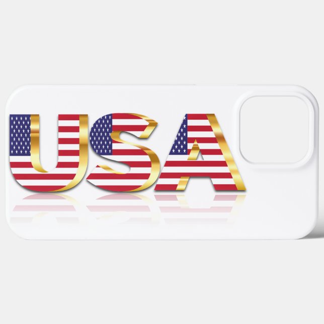 EUA Flag Estados Unidos da América (Verso (horizontal))