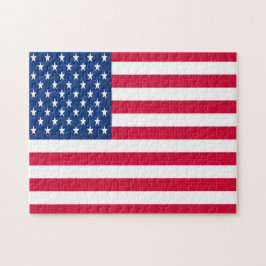 EUA Flag Jigsera Quebra-cabeça