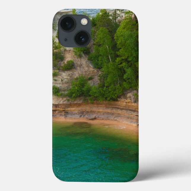 EUA, Michigan. Formação de Rock em Castelo Miner (Verso)