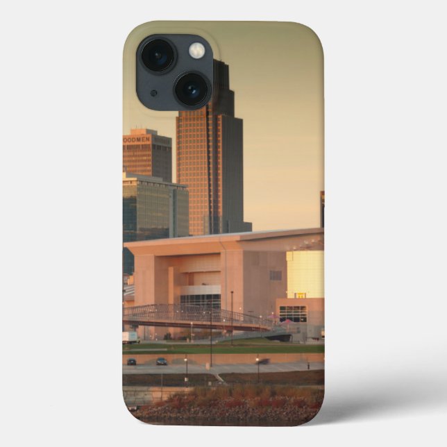 EUA, Nebraska, Omaha, Skyline (Verso)