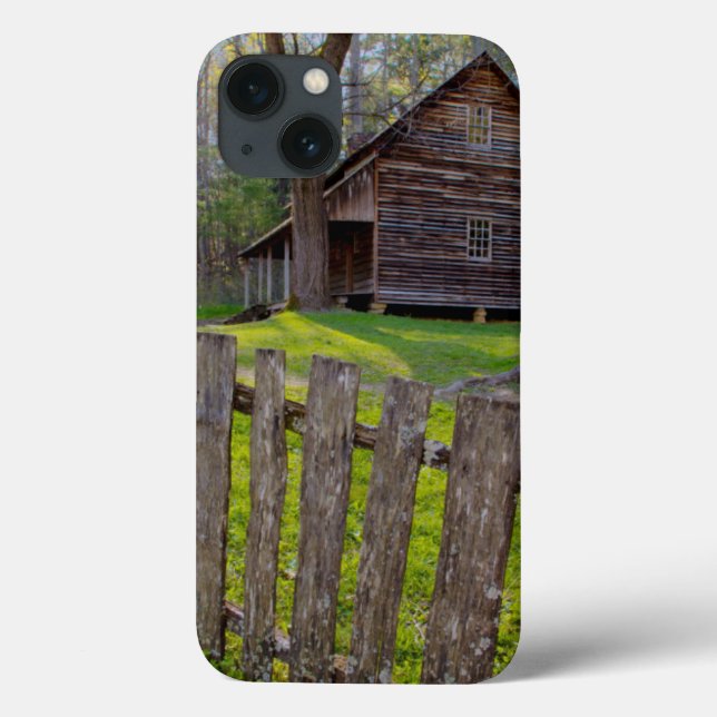 EUA, Tennessee, cabine em Cades Cove (Verso)