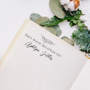 Eucalipto Este Livro Pertence Ao Carimbo