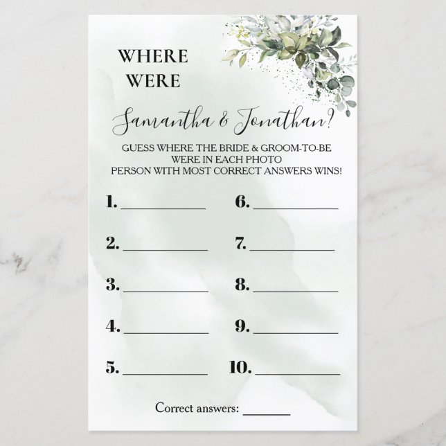 Eucalipto Onde eles estavam jogando bilíngue chá (Frente)