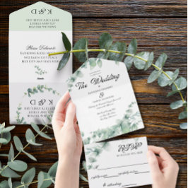 Eucalipto Verde Esmeralda Casamento Elegante
