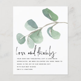 Eucalptus - Foto recém-casada - Obrigado