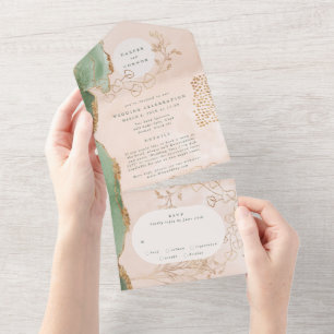 Eucalyptus Abstrato moderno FUnKy Wreath Wedding