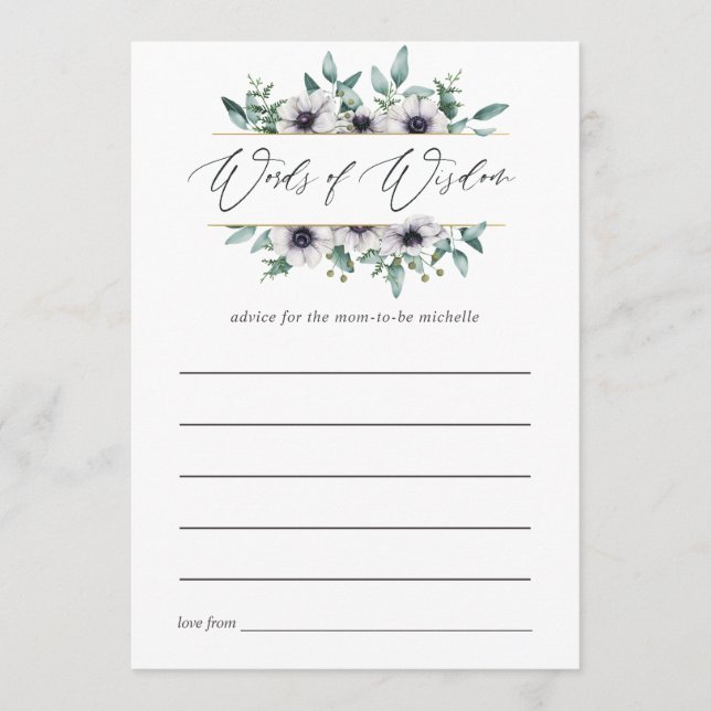 Eucalyptus Anemone Conselho Geométrico do Chá de f (Frente)