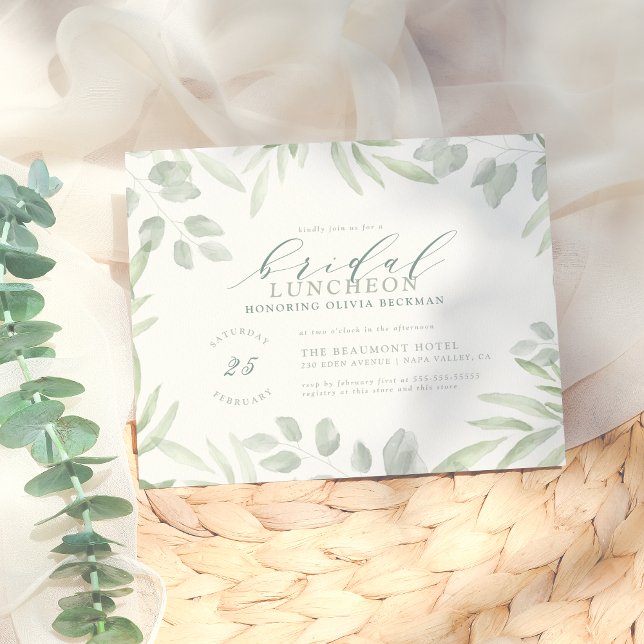 Eucalyptus Bridal Lunchedo (Criador carregado)