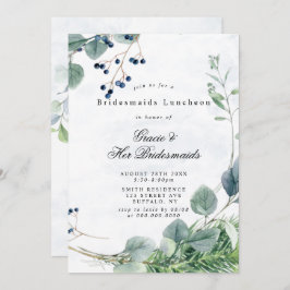Eucalyptus Bridesmaids Luncheids