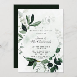 Eucalyptus Bridesmaids Luncheon Invites