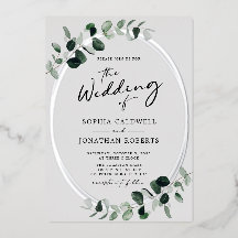 Eucalyptus Calliografia Foto Silver Casamento