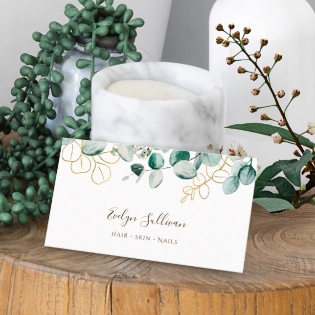 Eucalyptus cartão de visita (Criador carregado)