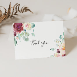 Eucalyptus Cartões de agradecimentos de Casamento