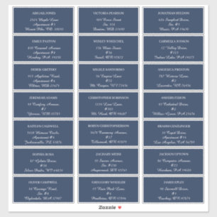 Eucalyptus Cotton Etiquetas de endereço de convi