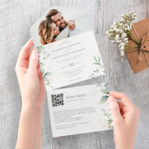 Eucalyptus deixa foto elegante, foto, código QR ca
