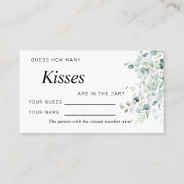 Eucalyptus Deixa Quantos Cartões De Jogo De Beijo