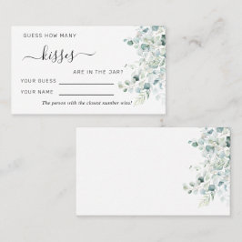 Eucalyptus Deixa Quantos Cartões De Jogo De Beijo