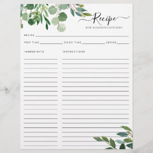 Eucalyptus deixa receita de cozinha legante