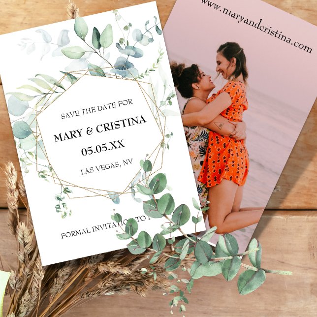 Eucalyptus Design Salve A Data Do Anúncio De Foto (Criador carregado)