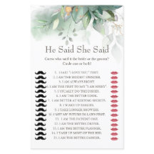 Eucalyptus Disse Que Disse Jogo De Chá de panela