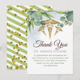 Eucalyptus Doctor | Cartões de agradecimentos de e