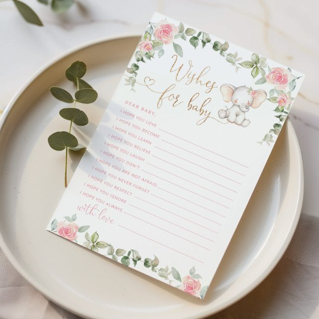 Eucalyptus floral rosa elefante desejado para bebê (Criador carregado)