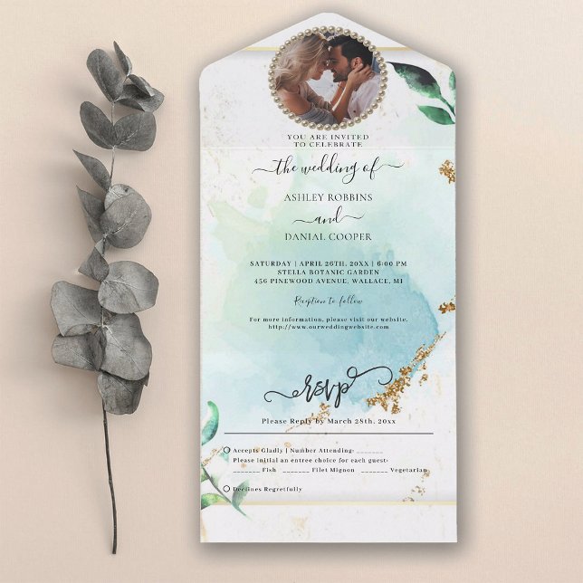 Eucalyptus Foliage Elegant Wedding (Criador carregado)