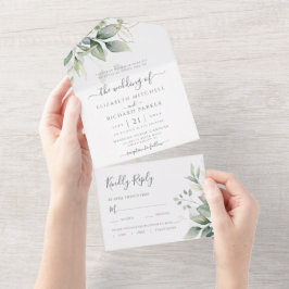 Eucalyptus Greenery Dourado Deixa Casamento Botâni