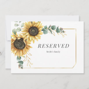 Eucalyptus Greenery Floral Reservado para Girassol
