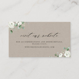 Eucalyptus greenery floral website Inserir cartão