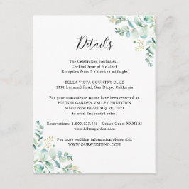 Eucalyptus Greenery Informação Convidada