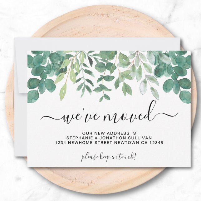 Eucalyptus Greenery, nós mudamos o anúncio (Criador carregado)