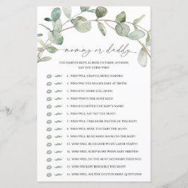 Eucalyptus Mamãe ou jogo de Pai