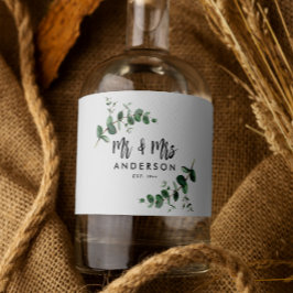 Eucalyptus, modernos simples, senhor e senhora a f