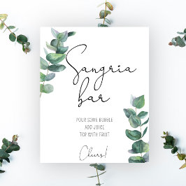 Eucalyptus - poster de bar de Sangria