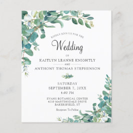 Eucalyptus Wedding Invitation