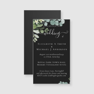 Eucalyptus Wedding Watercolor Vergy Convites
