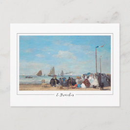 Eugène Boudin #199-2 - Cartão Postal de Arte