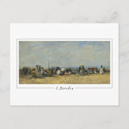 Eugène Boudin #205-2 - Cartão Postal de Arte
