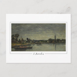 Eugène Boudin #244-2 - Cartão Postal de Arte