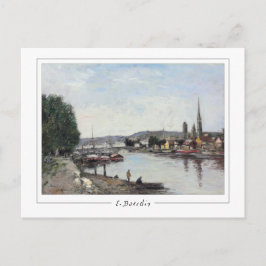 Eugène Boudin #26-2 - Cartão Postal de Arte