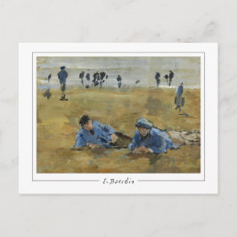 Eugène Boudin #295-2 - Cartão Postal de Arte