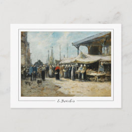 Eugène Boudin #31-2 - Cartão Postal de Arte