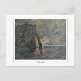 Eugène Boudin #356-2 - Cartão Postal de Arte