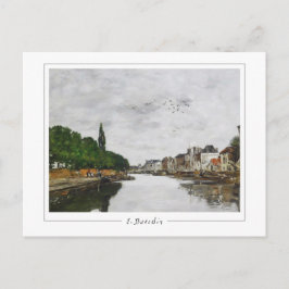 Eugène Boudin #89-2 - Cartão Postal de Arte