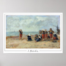 Eugène Boudin Zedign Art Poster nº 494-2