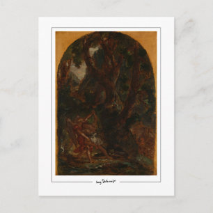 Eugène Delacroix #105 - Cartão Postal de Arte Fina