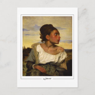 Eugène Delacroix #199 - Cartão Postal de Arte Fina