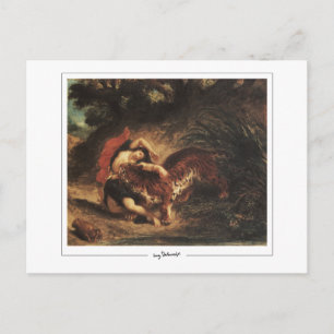 Eugène Delacroix #310 - Cartão Postal de Arte Fina
